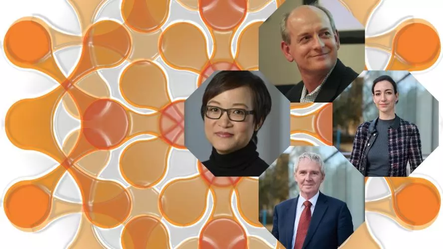 speaker and hosts for the event on 27 February 2025
