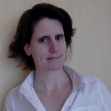 self portrait of Cécile Fabre 