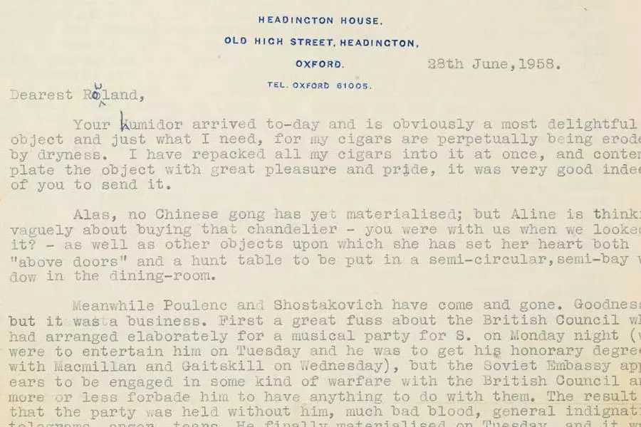 Berlin's Letter
